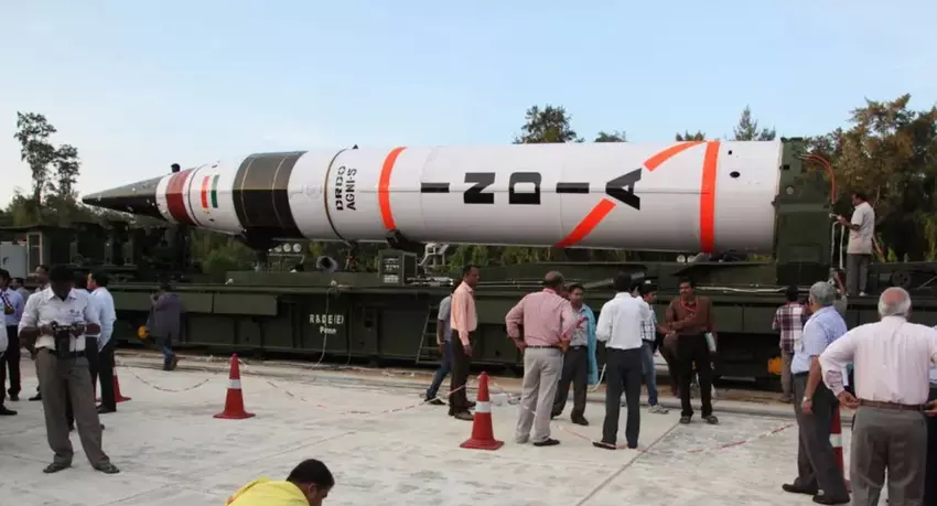 Indische ballistische Rakete Agni-V (Agni-5)