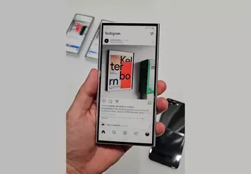 Ein Prototyp des Samsung Galaxy Fold ...