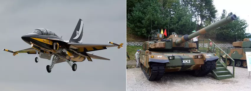 Slowakei will südkoreanische Kampfflugzeuge FA-50 Golden Eagle und Panzer K2 Black Panther kaufen