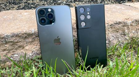 Zwei Unternehmen kontrollieren 77 % des US-Smartphone-Marktes, wobei Motorola nach dem Weggang von LG die Nummer 3 ist