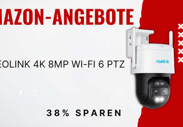Reolink 4K PTZ Überwachungskamera – Sparen ...