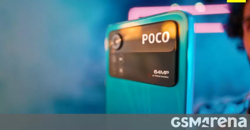 Der Start von Poco X4 Pro 5G in Indien ist für den 28. März geplant