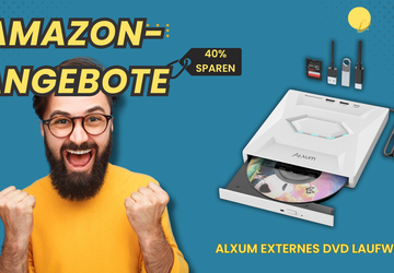 Alxum 5-in-1 Externes DVD Laufwerk – ...