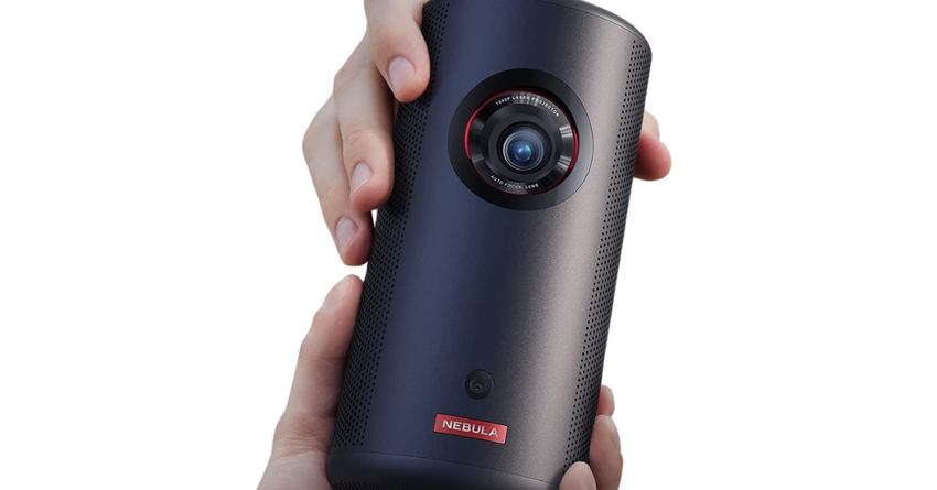 Anker Nebula Capsule 3 Laserprojektor für die Garage