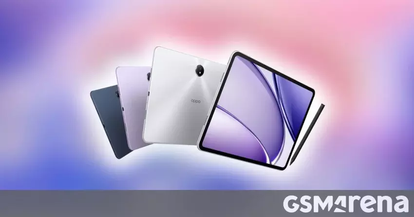 Oppo Pad 3: Erschwingliches Tablet mit 2,8K-Bildschirm und 67W-Ladung erscheint am 25. November zusammen mit Reno13