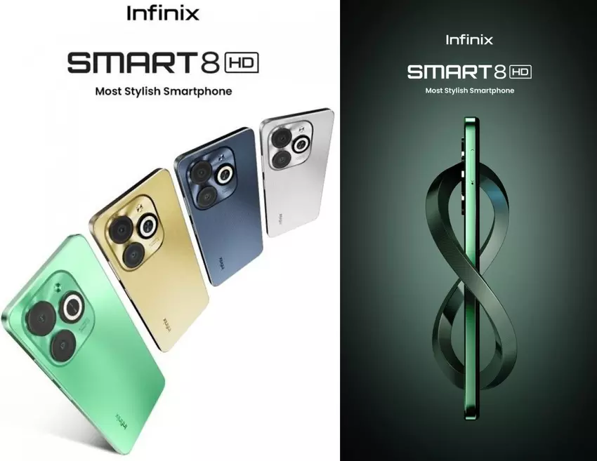 Infinix Smart 8 HD ist ein 75-Dollar-Budget-Smartphone mit Apple iPhone 15 Pro Design