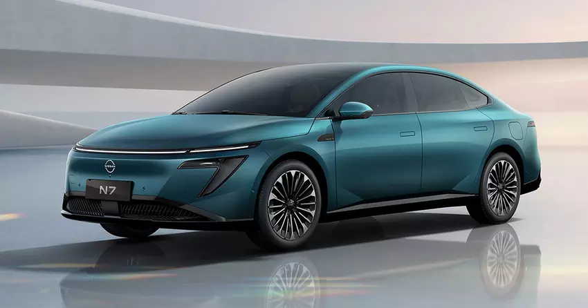 Dongfeng Nissan enthüllt den N7: die erste elektrische Limousine auf einer neuen Plattform