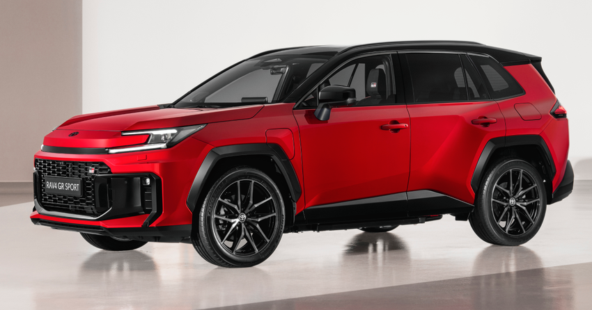 Der neue Toyota RAV4 GR Sport hat ein aggressiveres Design