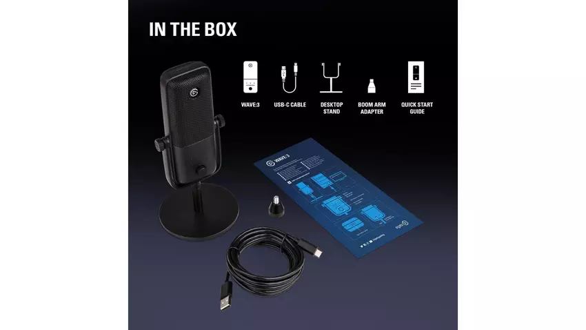 Elgato Wave:3 Podcast-Mikrofon USB