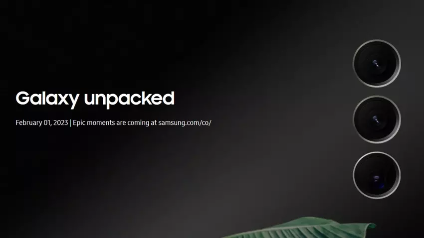 Samsung hat bestätigt, dass die Flaggschiffe Galaxy S23, Galaxy S23+ und Galaxy S23 Ultra auf der Galaxy Unpacked Präsentation am 1. Februar vorgestellt werden