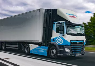 Toyota hat Wasserstoff-Lkw eingeführt, um Teile ...