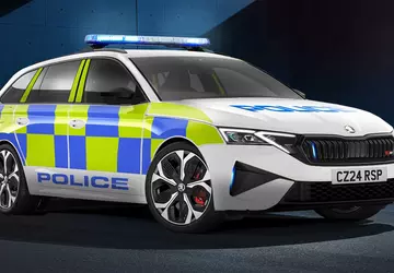 Škoda Octavia vRS bereit für Polizeiflotten