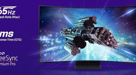 Samsung Odyssey Ark G97NC - gebogener Gaming-Monitor mit 4K UHD Auflösung und 165Hz Bildwiederholrate