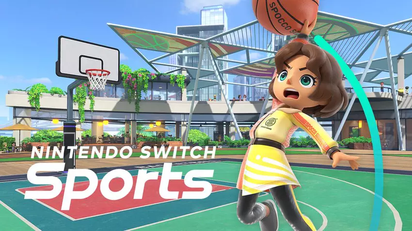 Basketball ist ab heute, dem 9. Juli, für Nintendo Switch Sports erhältlich.