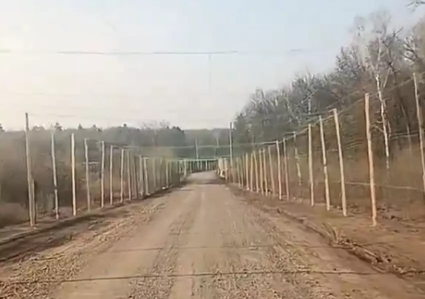 Ukrainischer Anti-Drohnen-Tunnel