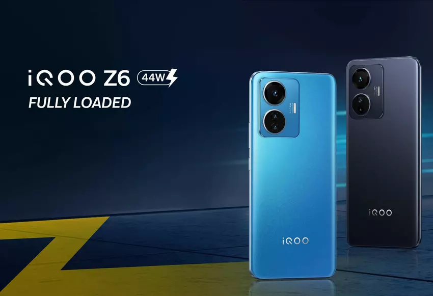 iQOO Z6: Snapdragon 680-Chip, bis zu 8 GB RAM, 5000-mAh-Akku mit 44-W-Aufladung für 189 US-Dollar