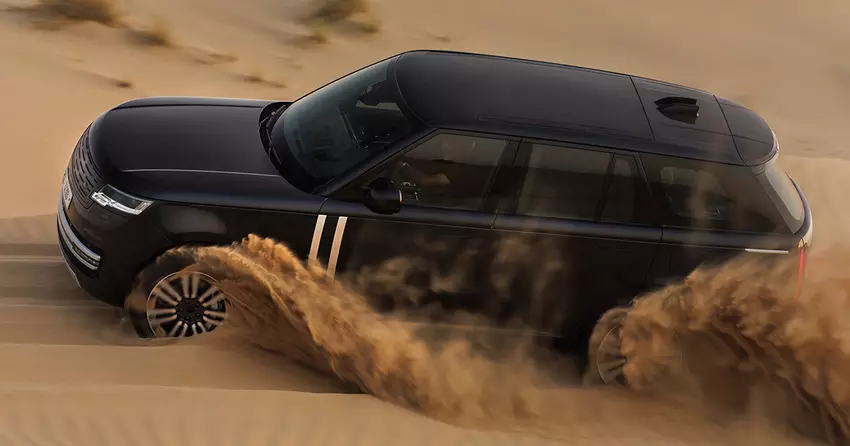Прототипы Range Rover Electric проходят испытания в пустынях ОАЭ при температуре выше 50 °C
