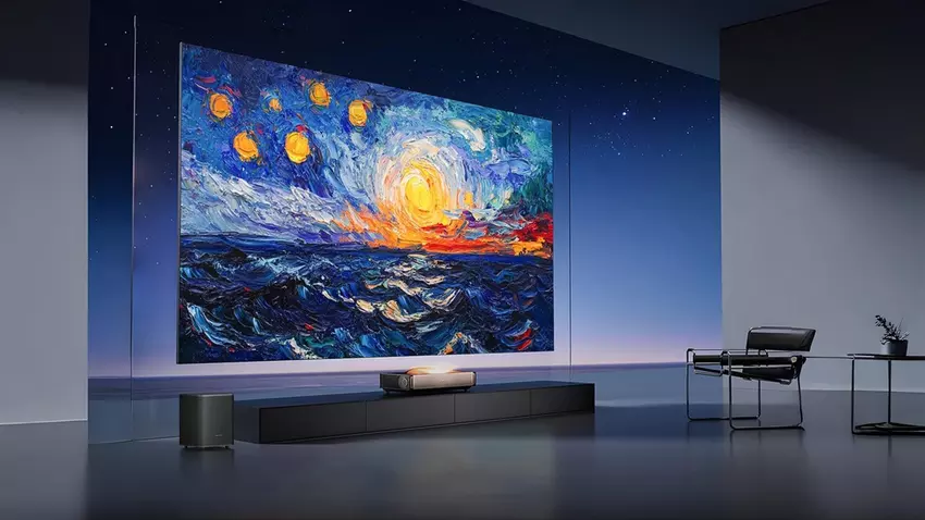 Es braucht keine Lautsprecher: Hisense hat den Xplorer X1 Ultra vorgestellt, den weltweit ersten Laser-TV mit einem Bildschirm, der Ton abspielt.