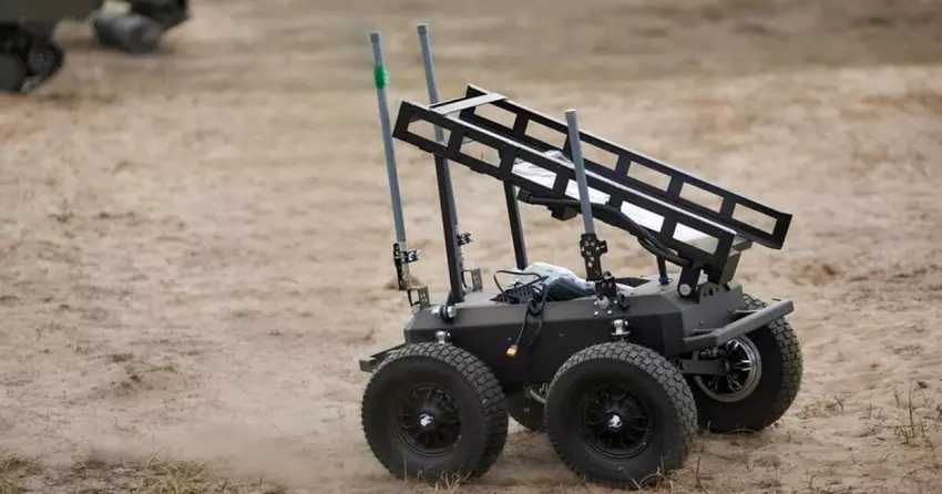 Ukraine nimmt 2024 10 neue Typen von Bodendrohnen in Betrieb