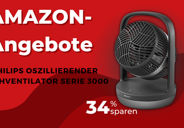 Philips Serie 3000 Oszillierender Tischventilator – ...