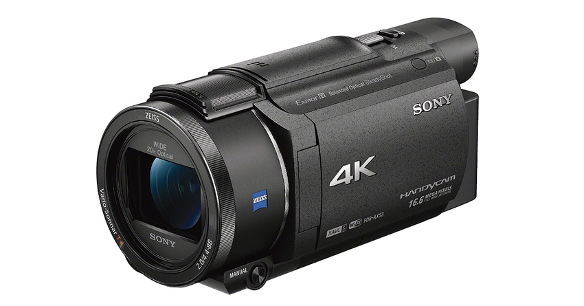 Sony FDRAX53/B low light camcorder