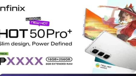 Infinix kündigte ein dünnes Smartphone Hot 50 Pro Plus an 
