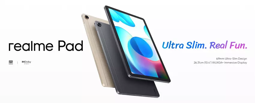 Realme Pad kommt in Europa ohne LTE-Unterstützung für 240 € auf den Markt