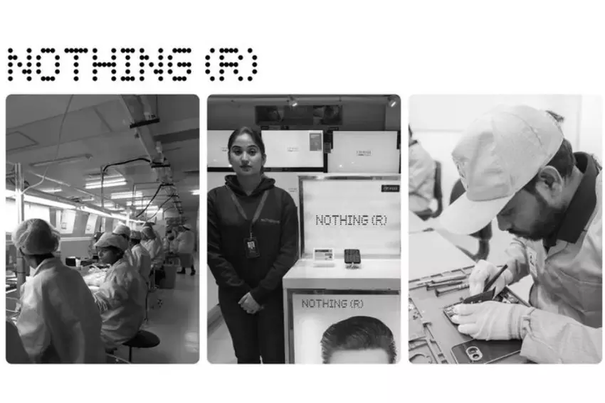 Der Produktionsprozess von Nothing-Smartphones in Indien