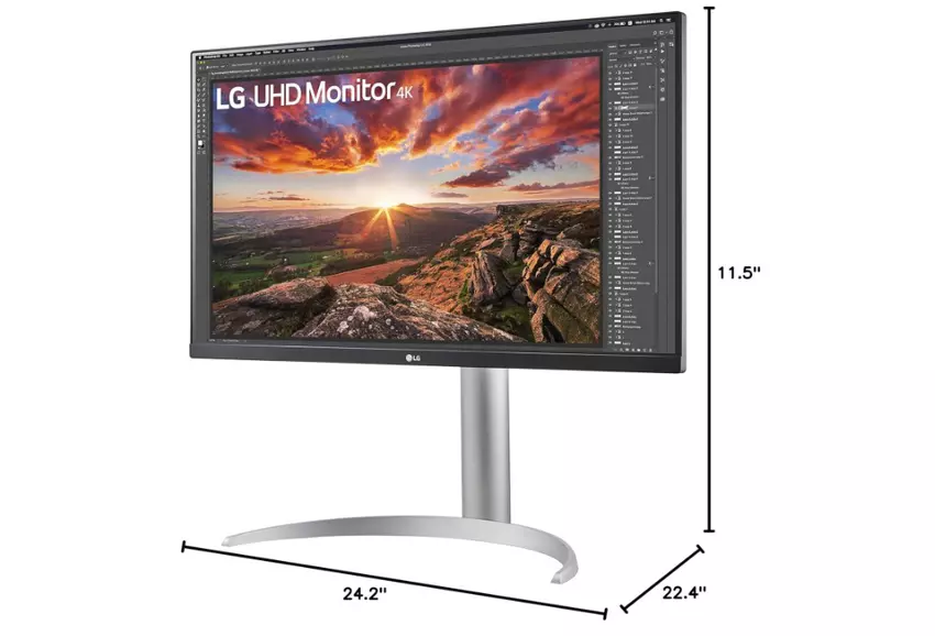 LG 27UP850-W 4k Monitor für Fotografen