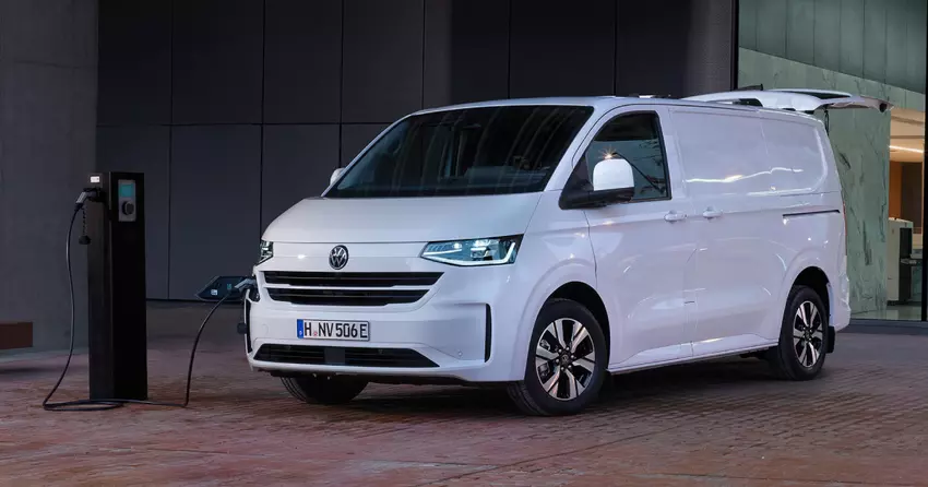Volkswagen hat battery-powered Shuttle- und Kombi-Versionen zum neuen Transporter hinzugefügt