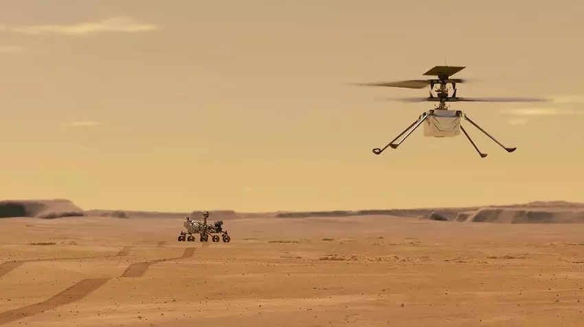 Der unbemannte Ingenuity-Hubschrauber der NASA hat bei seinem 60. Flug über die Marsoberfläche einen neuen Geschwindigkeitsrekord aufgestellt