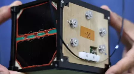 Die Japaner haben einen hölzernen LignoSat-Satelliten ins All geschickt