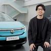 Eine Ansicht des neuen Nissan Leaf