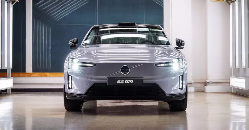 Die Produktion des elektrischen Volvo ES90 für Europa hat in China begonnen