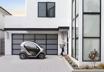 Das städtische Mikro-Elektroauto Eli Zero kann ...