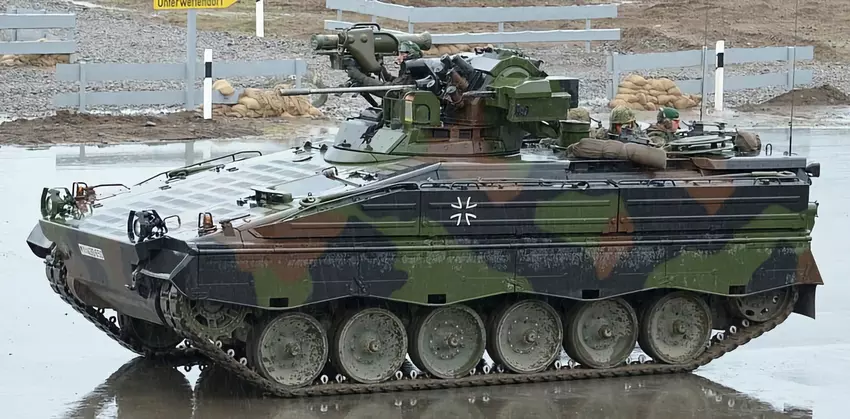 Deutschland hat bei Rheinmetall weitere Schützenpanzer vom Typ Marder 1A3 für die ukrainische Armee bestellt