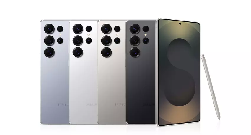 Samsung Galaxy S25 Ultra: dünner, leichter und mit einer neuen 50MP Ultra-Weitwinkel-Kamera