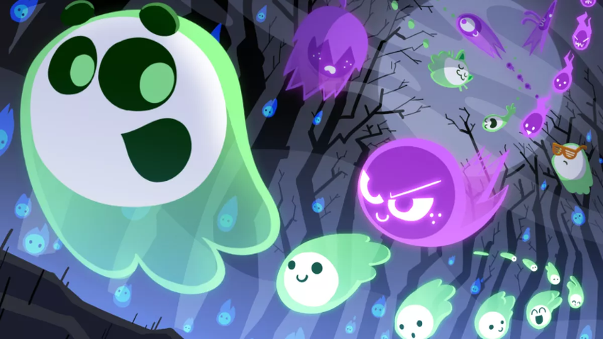 Halloween Doodle von Google ist ein magisches Duellspiel mit Geistern