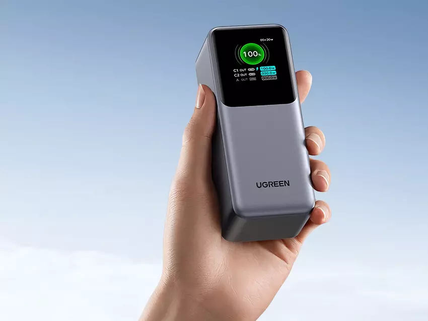 UGREEN Nexode Power Bank mit 20.000 mAh Kapazität und bis zu 130W Leistung ist in Europa angekommen