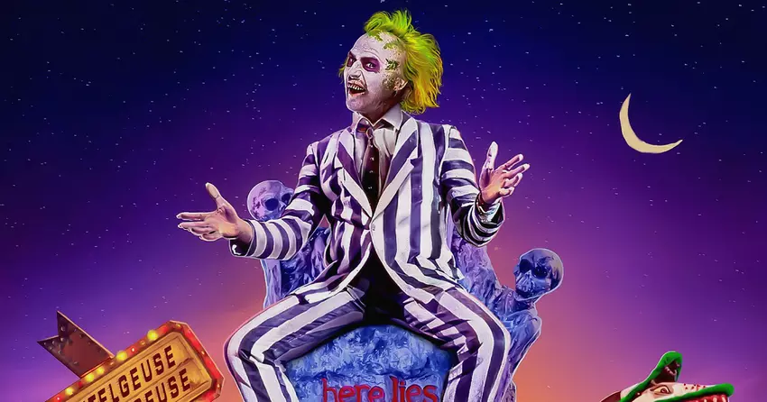 Tim Burtons "Beetlejuice"-Fortsetzung hat ihr erstes Poster und ihren offiziellen Titel erhalten