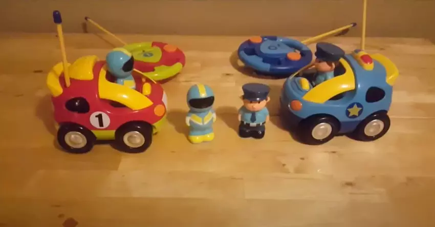 JOYIN CARTOON POLICE rc Auto für Kleinkinder