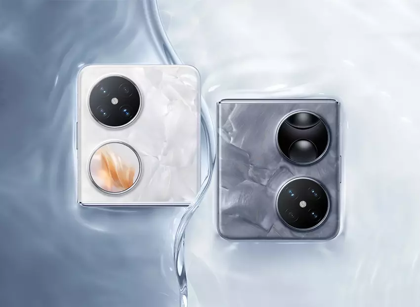 Huawei Pocket 2: ein Klappgehäuse mit zwei Bildschirmen, Satellitenkonnektivität, Kirin 9000S Chip und 50 MP Kamera