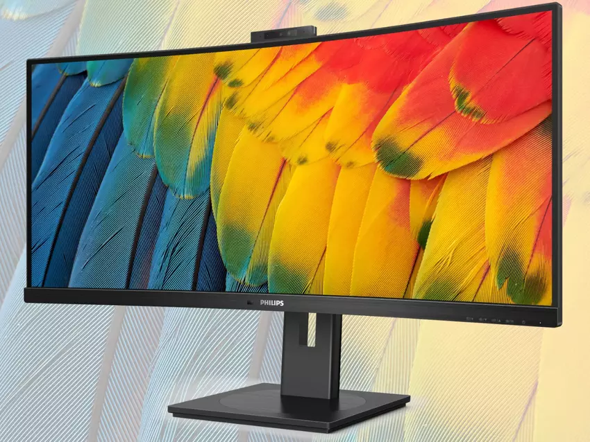 Philips hat eine neue Reihe von Monitoren mit Bildschirmen bis zu 34 Zoll, integrierten Webcams, Windows Hello-Unterstützung und USB-C-Hub vorgestellt
