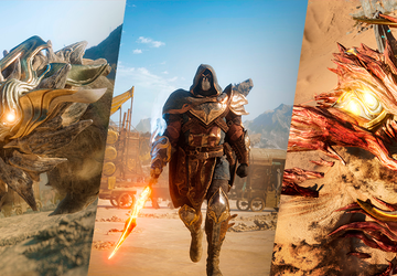 Dünen, riesige Kreaturen und dynamische Kämpfe ...