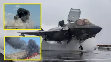 F-35B Lightning II Testflugzeug in den USA abgestürzt - Pilot mit schweren Verletzungen ins Krankenhaus gebracht