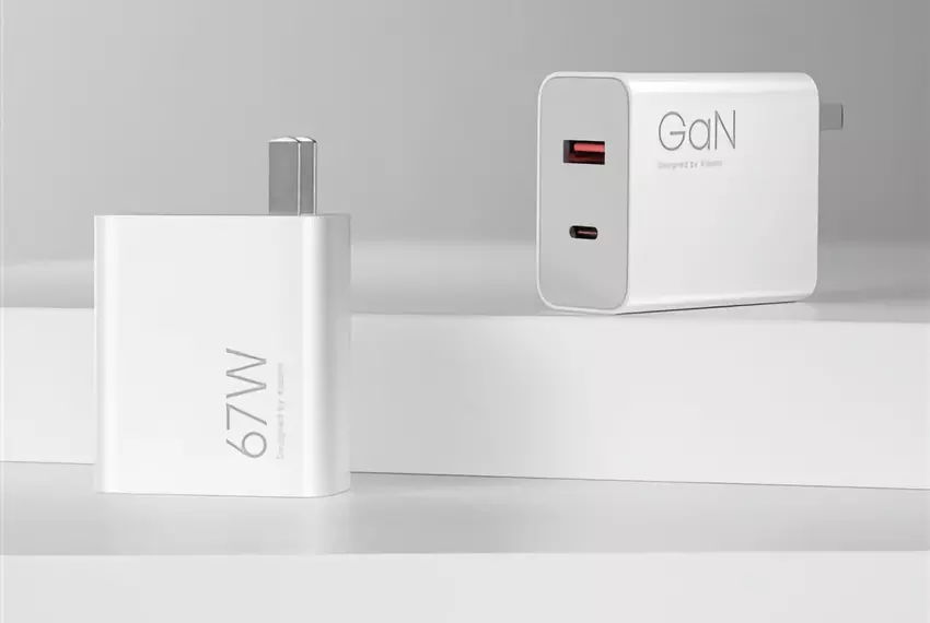 Xiaomi hat ein 67-Watt-GaN-Ladegerät mit zwei USB-Anschlüssen und UFCS 1.0-Protokollunterstützung vorgestellt