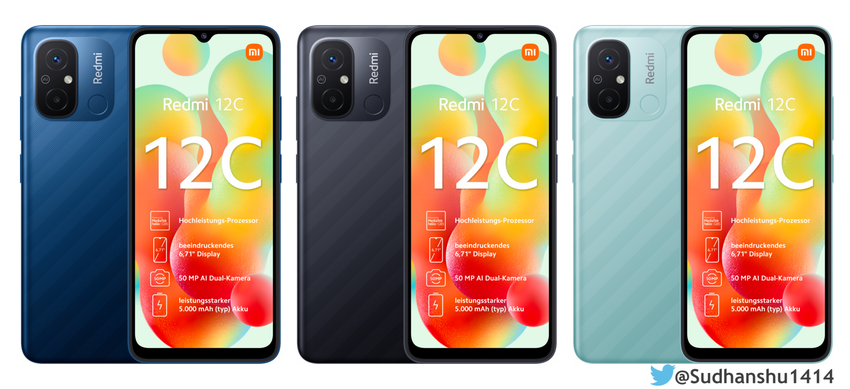 Insider: Xiaomi bringt Budget-Smartphone Redmi 12C in Europa für 170-200 Euro auf den Markt