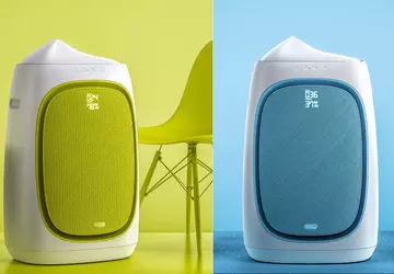 Das Luftreiniger- und Luftbefeuchterkonzept sorgt dafür, ...