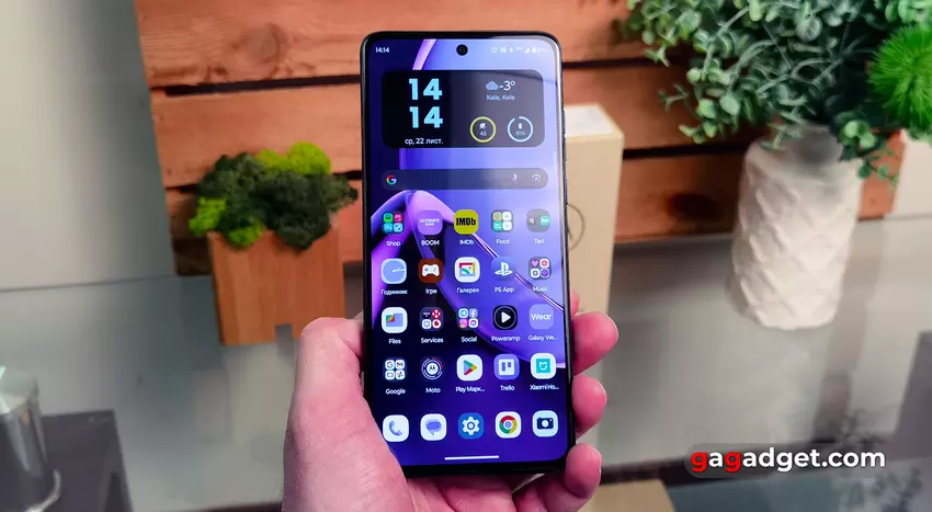 Design des Motorola Moto G84