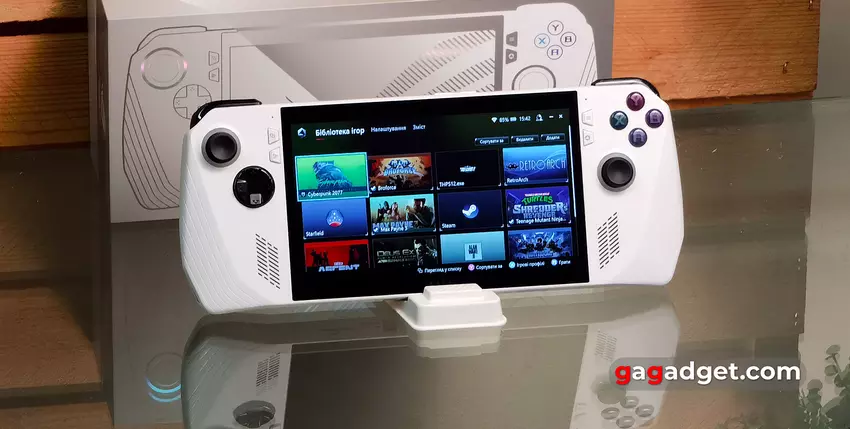 Зовнішній вигляд ASUS ROG Ally